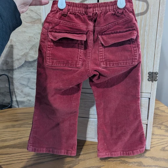 Vintage Baby GAP 2T Toddler Girl Corduroy Bellbottoms - Picture 3 of 3